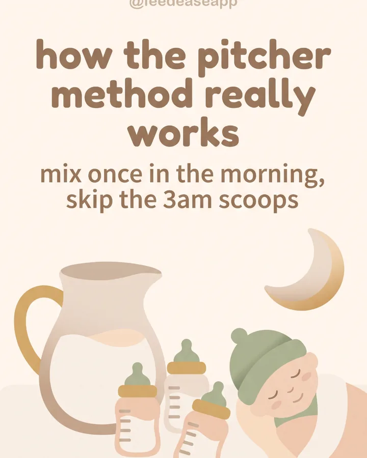 How the formula pitcher method works, chart cover